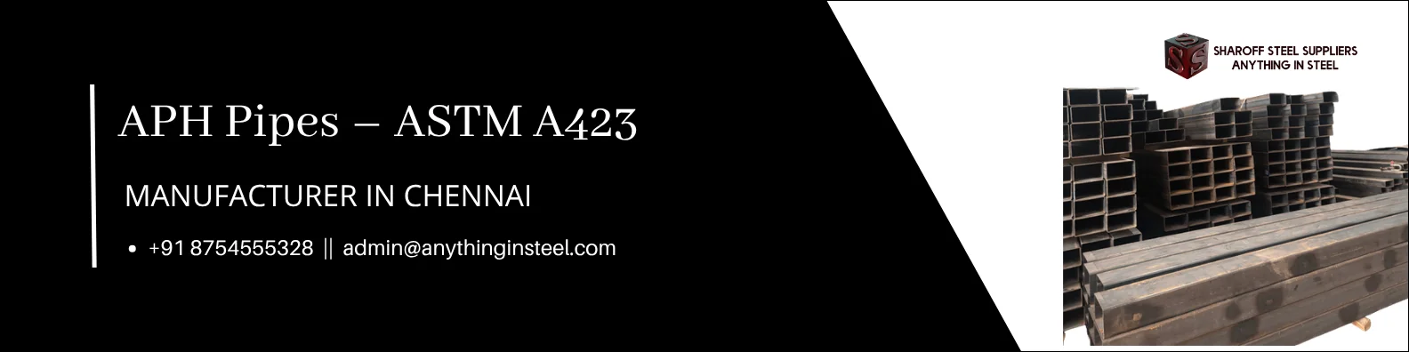 APH Pipes (Air Pre-Heater Pipes) – ASTM A423